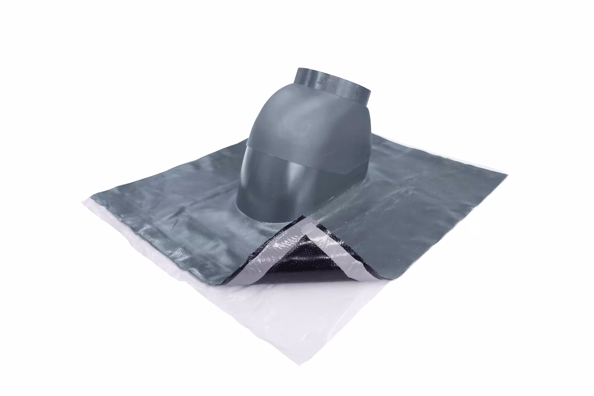 Universal Abgasrohrdurchführung ø 110 mm grau, Manschette 56 x 50 cm von der Marke Klöber Universal Abgasrohrdurchführung Typ Farbe: Grau (RAL 7030) aus der Kategorie Steildachdurchgänge mit der Artikelnr. KE9565-10-SF-9730