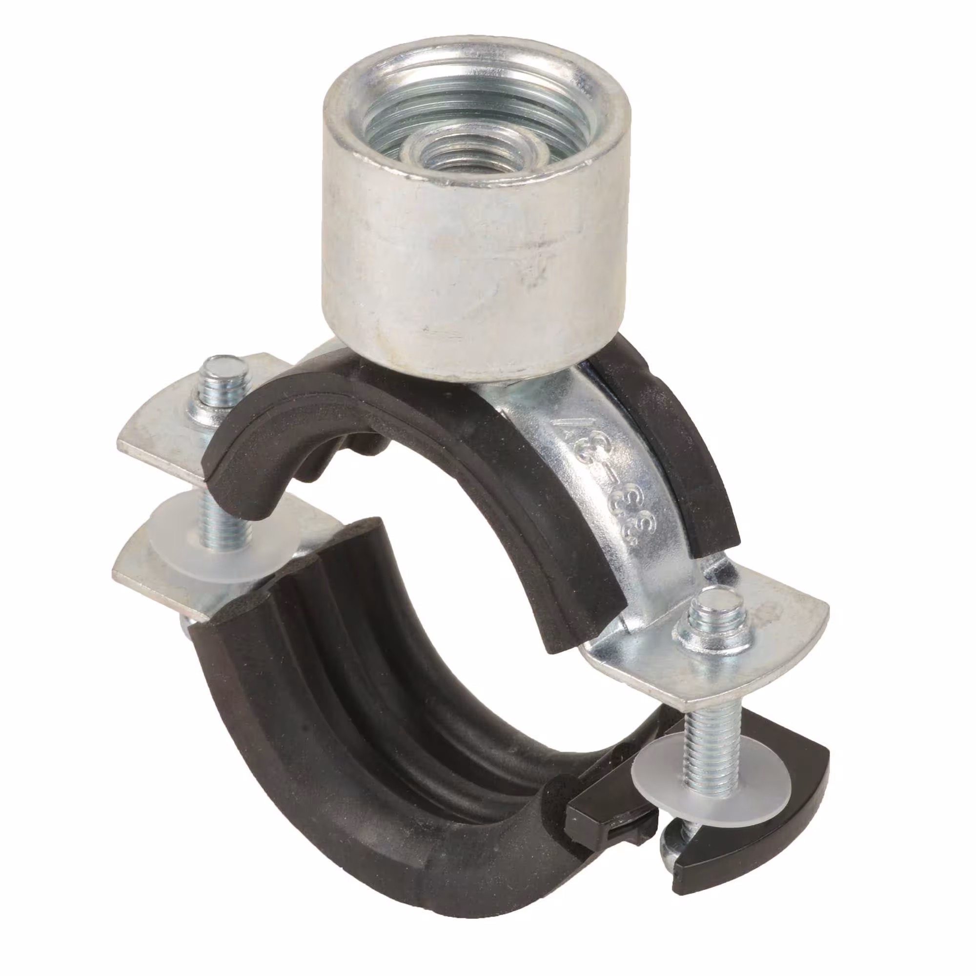 Schraubrohrschelle 68 mm - 73 mm M8/M10 + 1/2" von der Marke Fixotec Fixotec leichte Schraubrohrschelle M8/M10 1/2"Zoll Typ Größe: 68-73 mm aus der Kategorie Zweischraubrohrschellen mit der Artikelnr. 203340