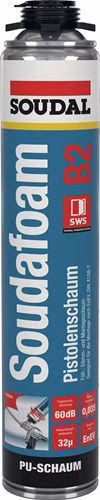 1K-Pistolenschaum SOUDAFOAM-GUN 750 ml B2 champagner ohne Einweghandschuhe Dose SOUDAL von der Marke 1K-Pistolenschaum SOUDAFOAM-GUN 750 ml B2 champagner ohne Einweghandschuhe Dose SOUDAL aus der Kategorie PU-Schaum mit der Teilenummer 4000353903