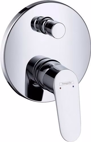 Hansgrohe Einhebel-Wannenmischer FOCUS Unterputz chrom aus der Kategorie Dusch- & Wannenarmaturen mit der Teilenummer 6000532093