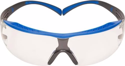 Schutzbrille SecureFit™ 400X EN 166 Bügel blau/grau,Scheibe klar PC 3M