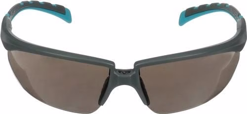 Veiligheidsbril S2002SGAF-BGR-EU EN 166 EN 170EN 172 grijs/turquoise veren, grijs glas