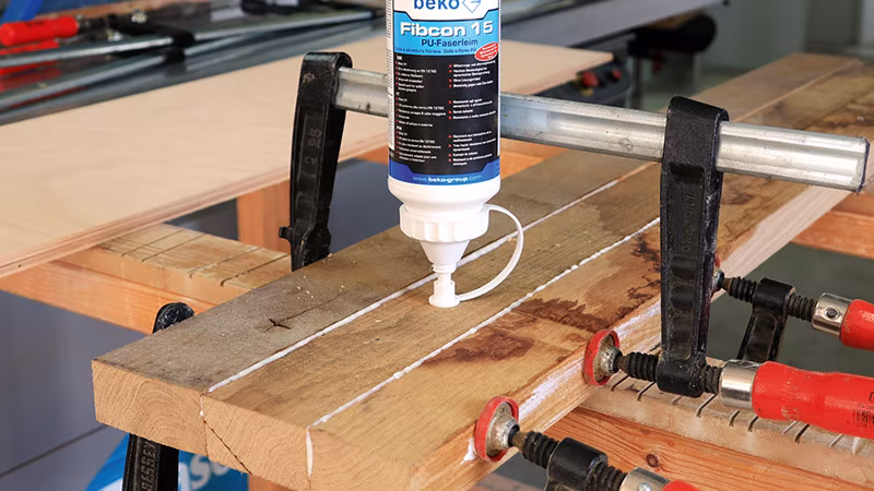 Fibcon 15 PU-Faserleim 500 g Holz, Sperrholz, Hartholz