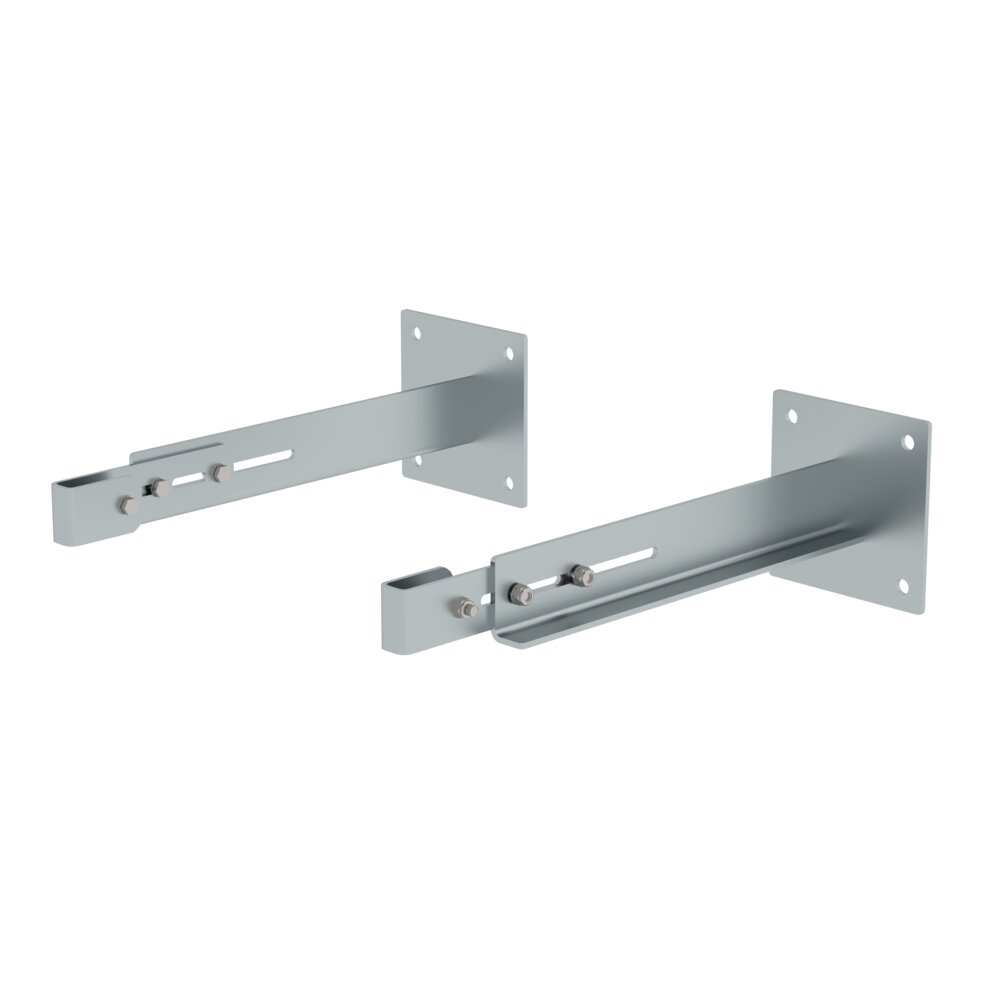 Munk Sonderwandhalter, starr 500-600mm, Stahl-verzinkt von Günzburger Steigtechnik Munk Sonderwandhalter, Stahl verzinkt aus der Kategorie Steigtechnik Zubehör & Ersatzteile mit der Artikelnr. 063270, Klammer, Griff