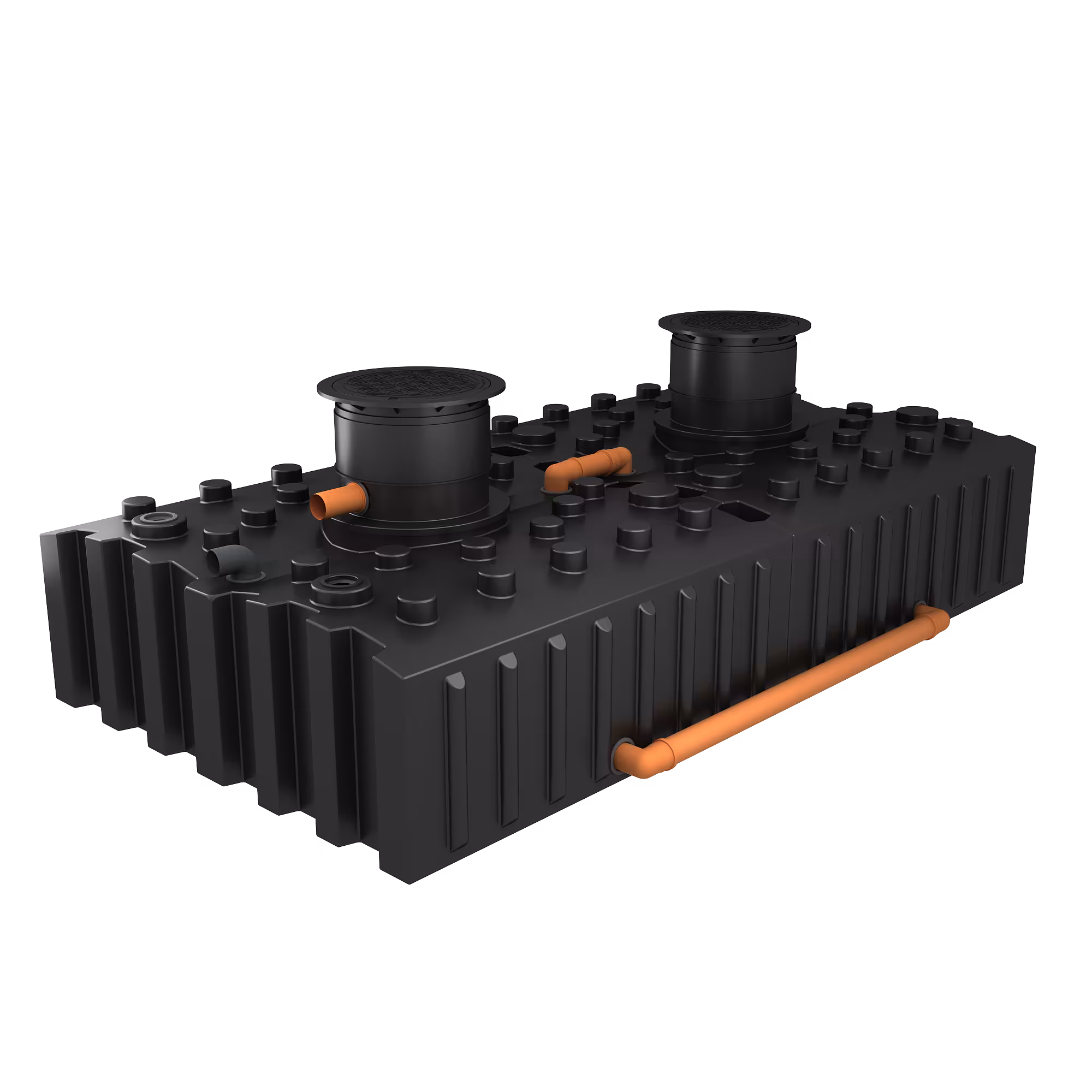 Andere Ansicht des Artikels GreenLife Flachtank-System 8.000 l mit Biovitor, Ausgleichsdom, Abdeckung, 3 Anschlüssen Andere Ansicht des Artikels GreenLife Flachtank-System 8.000 l mit Biovitor, Ausgleichsdom, Abdeckung, 3 Anschlüssen aus der Kategorie Garten
