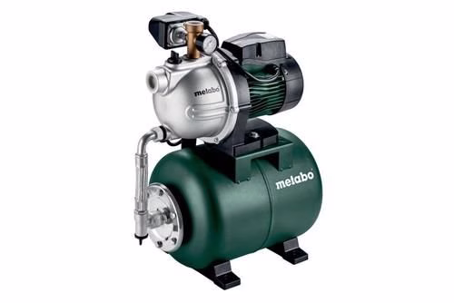 Système d'alimentation en eau domestique HWW 3500/25 G 3500 l/h 45m 8m 900 W STA 24l METABO de la catégorie systèmes d'alimentation en eau domestique avec le numéro de pièce 4684508027