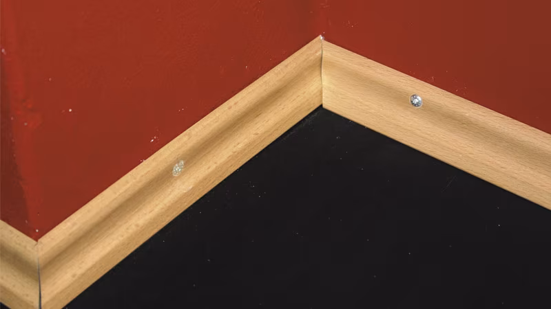 Liko vermessingt 3,5x50mm + Blitz-Dübel 5x31mm, 1 Pack = je 50 Stück Sperrholz, Holz, Drinnen, Innenarchitektur, Bodenbeläge