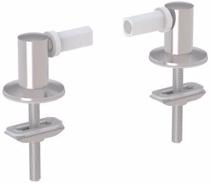 Scharnier passend zu 4U WC-Sitz 574400 verchromt GEBERIT aus der Kategorie WC-Sitze mit der Teilenummer 6000510929