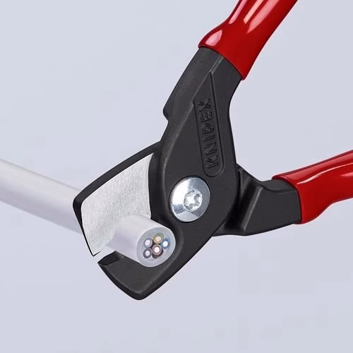 Kabelschere Länge 160 mm Kunststoff-Überzug KNIPEX