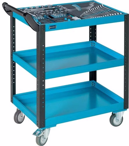 Detailbild 4115822 Servicewagen Tragfähigkeit pro Ebene 50 kg LxBmm HAZET-BLAU HAZET