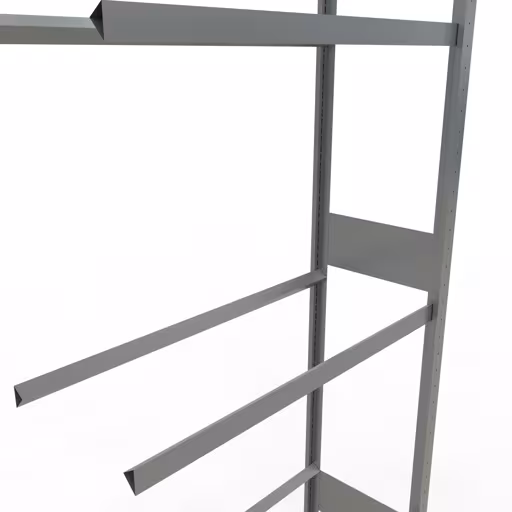 Produktbild Nr 11 des Artikels Anbauregal, Räder-/Reifenregal, 3500 x 1000 x 400 mm, verzinkt, 5 Lagerebenen á 150 kg Fachlast pro Ebene Abbildung Nr 11 des Artikels Anbauregal, Räder-/Reifenregal, 3500 x 1000 x 400 mm, verzinkt, 5 Lagerebenen á 150 kg Fachlast pro Ebene aus der Produktgruppe Fachbodenregale von der Marke Schulte Lagertechnik