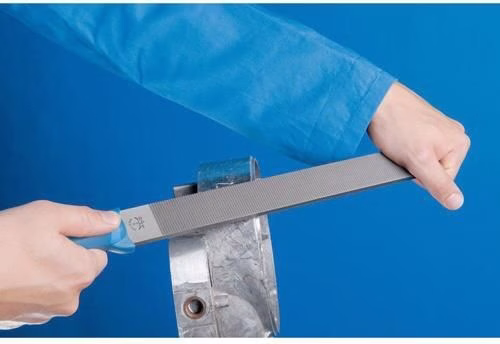 Detailbild 4002527 Weichmetallfeile DIN 7261 Länge 250mm Querschnitt 25x6mm Hieb 0 PFERD TOOLS