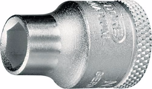 Inserto per chiave a bussola da 30 3/8 pollici, 6 punte, SW, lunghezza 6 mm, 28 mm, GEDORE di Gedore Inserto per chiave a bussola GEDORE da 30 3/8 pollici a 6 punte, appartenente alla categoria di chiavi a bussola da 3/8", codice articolo 4000770942
