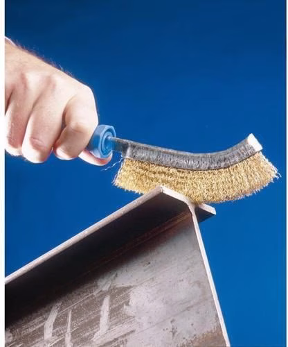 Handbürste HBG 10 MES Länge 265 mm 0,3 mm Messingdraht (MES) Besatzlänge 25 mm PFERD TOOLS