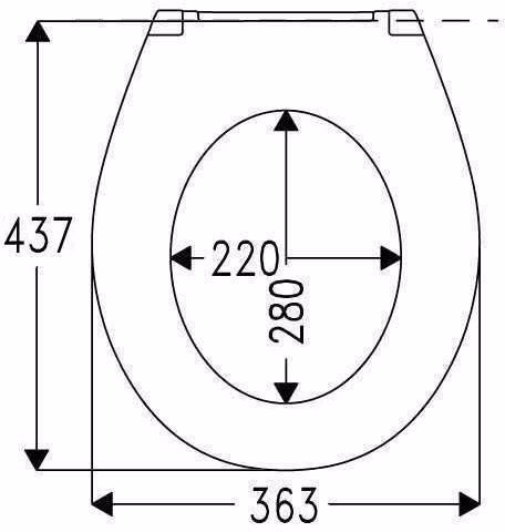 WC-Sitz Lago mit Edelstahl-FastFixmutter B0302Y weiß sonstige HAMBERGER von der Marke Hamberger WC-Sitz Lago mit Edelstahl-FastFixmutter B0302Y weiß sonstige HAMBERGER aus der Kategorie WC-Sitze mit der Teilenummer 8001513792