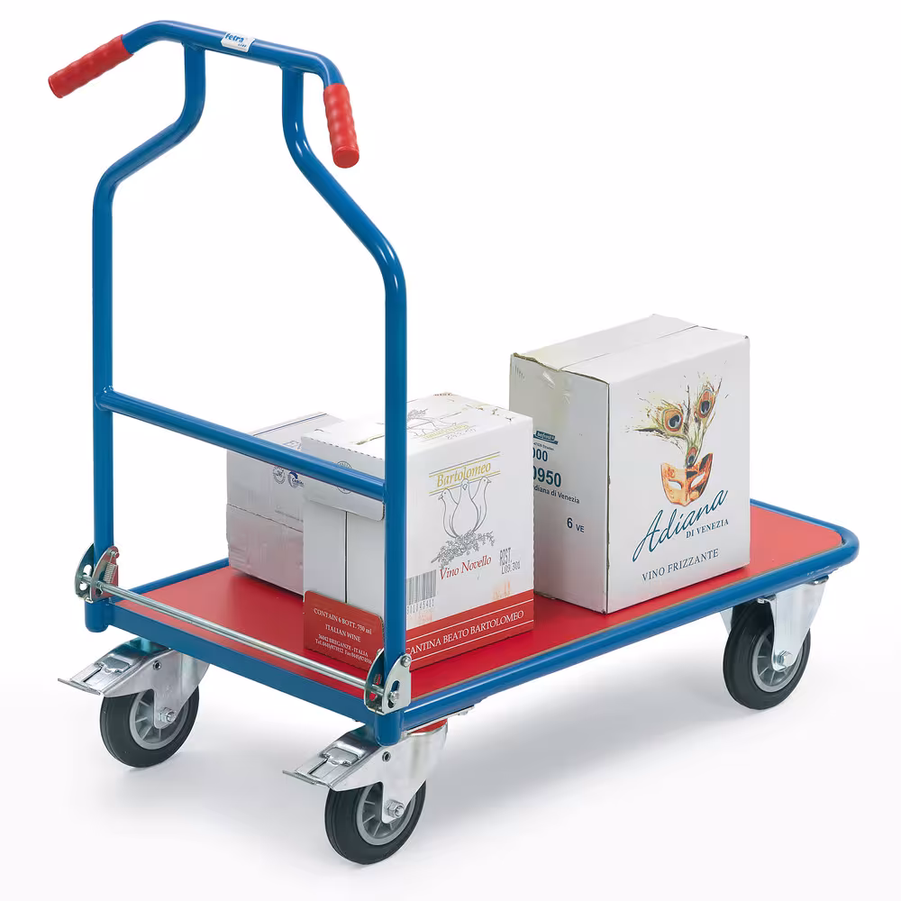 Zusatzbild des Artikels Optiliner 3301 - blau/rot aus Stahlrohr-Konstruktion, pulverbeschichtet RAL 5007 brillantblau, dauerhaft oberflächengeschützt, schlag- und kratzfest aus Klappwagen