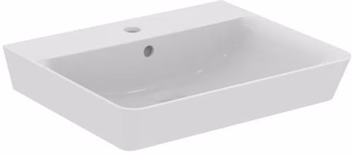 Detailbild 4040042 Waschtisch Connect Air weiß 550x460x160mm 1 Hahnloch, mit Überlauf IDEAL STANDARD