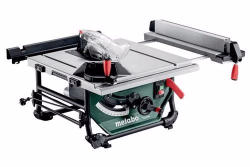 Tafelzaag TS 254 M, zaaghoogte 0–80 mm, 1,5 kW, 4200 min⁻¹, zaagblad 254 × 30 mm, merk METABO METABO tafelzaag uit de categorie snij- en zaagmachines met artikelnummer 4682208006