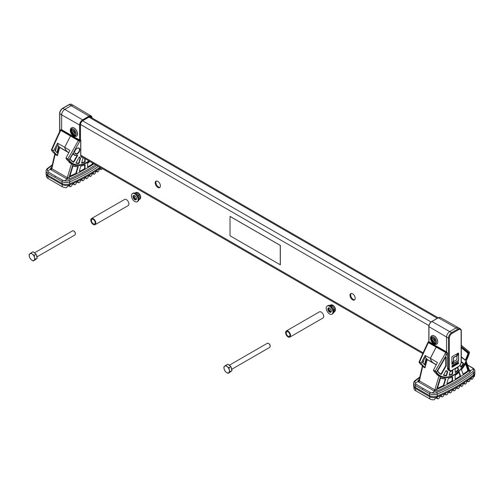 Munk nivello®-Traverse aus der Kategorie Steigtechnik Zubehör & Ersatzteile mit der Artikelnr. 800095