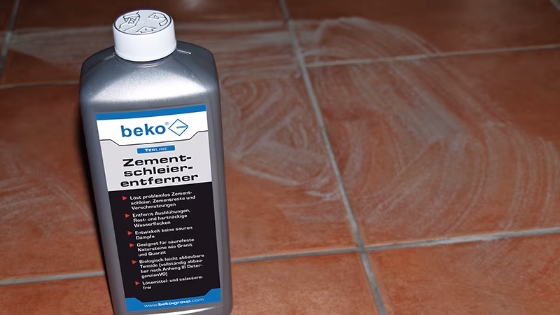 TecLine Zementschleierentferner 5 l Kanister Flasche, Shampoo, Fußboden, Bodenbeläge