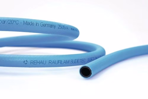 PVC Industrieschlauch Raufilam Slidetec soft Innen-Ø 9 mm Außen-Ø 14,6 mm Länge 50 m blau Rolle REHAU von der Marke Rehau PVC Industrieschlauch Raufilam Slidetec soft Länge 50 m blau Rolle REHAU aus der Kategorie PVC Schläuche mit der Teilenummer 4000351413