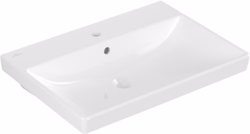 Waschtisch Avento 650 x 470 mm, mit Überlauf weiß Alpin weiß VILLEROY & BOCH von der Marke Villeroy & Boch Waschtisch Avento 650 x 470 mm, mit Überlauf weiß Alpin weiß VILLEROY & BOCH aus der Kategorie Waschbecken und Waschtische mit der Teilenummer 6000680496