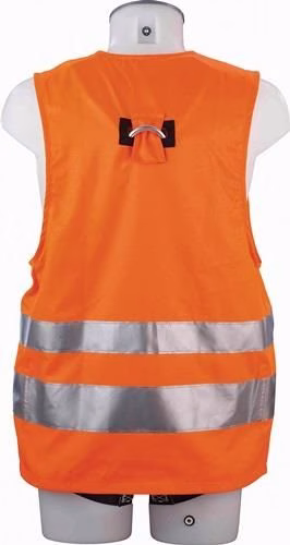Detailbild 4034665 Warnweste MAS 40 Quick EN 361 EN 20471 2-Punkt Weste orange für Größe 44-54 MAS