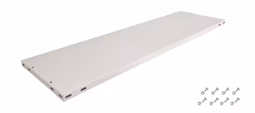 Zusatz-Fachboden MULTIplus85, 1000 x 300, RAL 7035 lichtgrau, inkl. 8 Schauben + Muttern aus der Kategorie Zubehör mit der Artikelnummer 30133-A