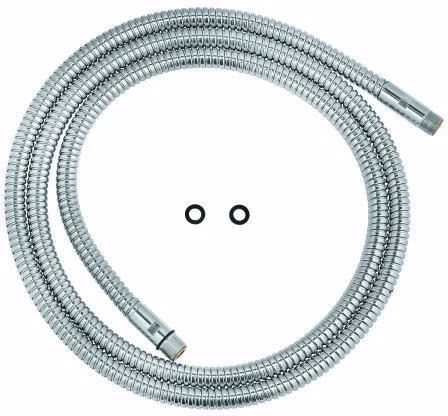 GROHE Brauseschlauch 28146 für 3-Loch Wannenkombinationen chrom von der Marke Duschschläuche GROHE Brauseschlauch 28146 für 3-Loch Wannenkombinationen chrom aus der Kategorie Duschschläuche mit der Teilenummer 6000502343