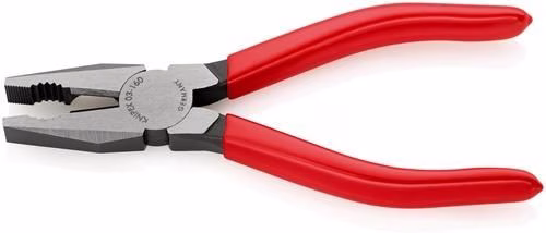 Detailbild 4041224 Kombizange Länge 160mm poliert Kunststoff-Überzug KNIPEX