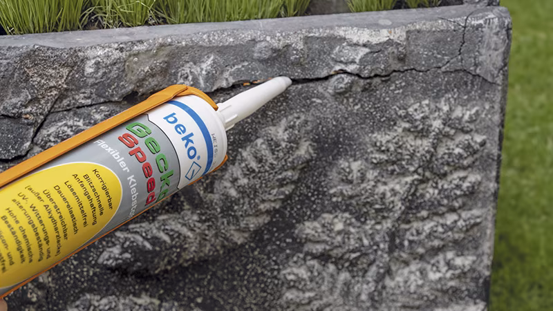 Gecko Speed 310 ml Flexibler Klebstoff Rock, Schiefer