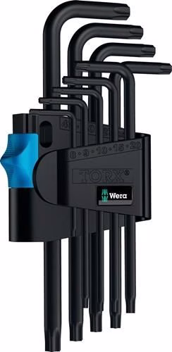 Winkelschraubendrehersatz 967 L 9-teilig T8-T40 mit Haltefunktion von Wera Winkelschraubendrehersatz 967 L 9-teilig T8-T40 mit Haltefunktion WERA aus der Kategorie TORX-WInkelschraubendreher mit der Artikelnr. 4000825535