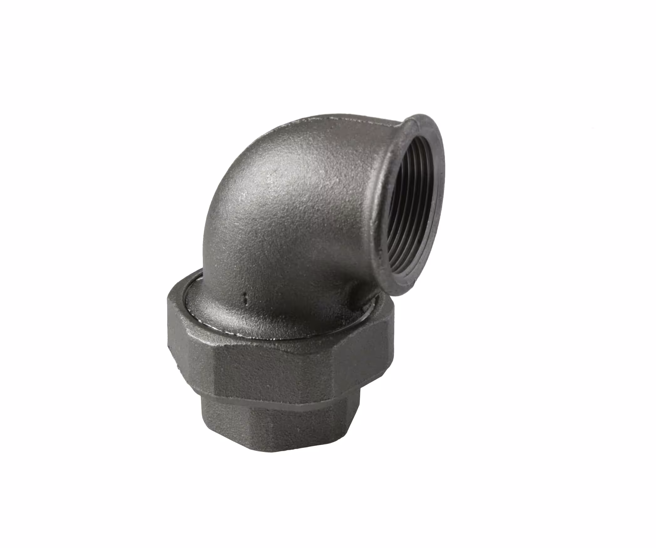 ATUSA Temperguss Winkelverschraubung Nr. 96 I/I Typ Oberfläche: schwarz/ unverzinkt aus der Kategorie Tempergußfittings mit der Artikelnr. 09601002