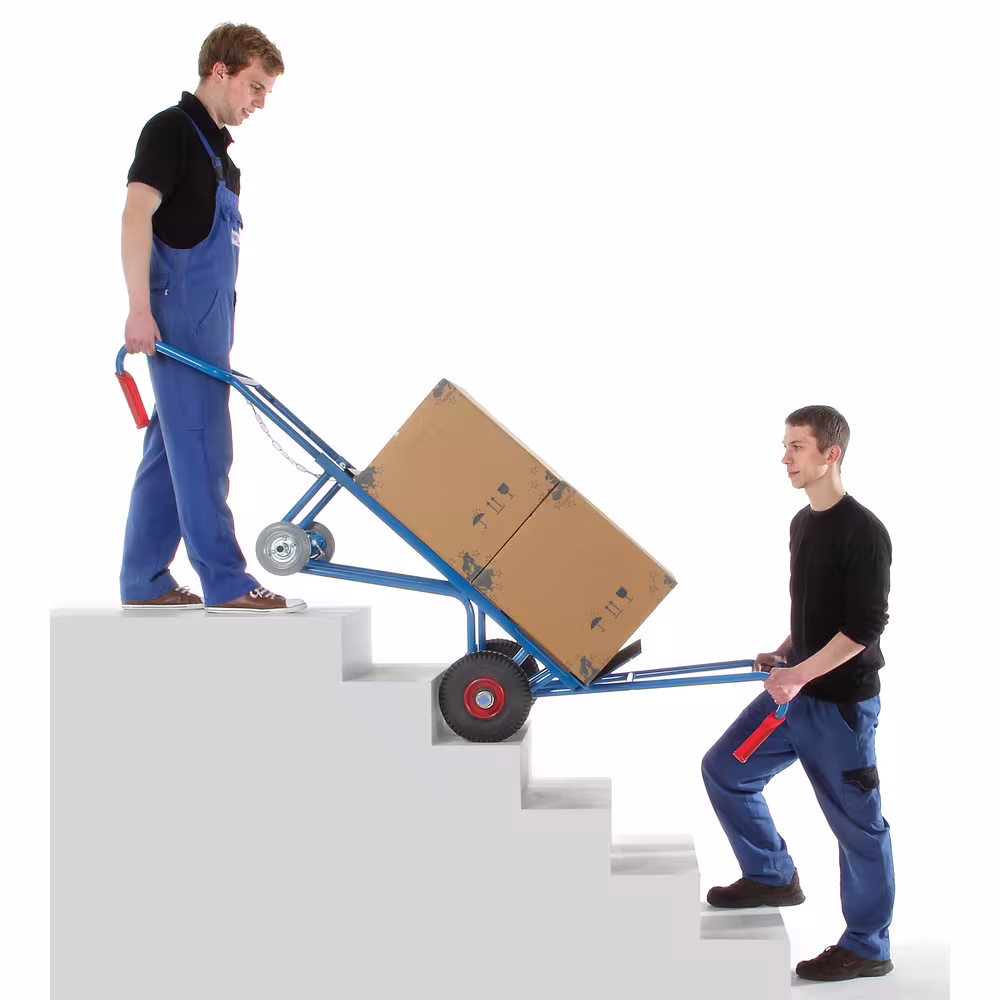 Gerätekarre 11050 - 400 kg zum Transport von großen Lasten wie z.B. Heizkessel auf der Ebene und ganz besonders auf Treppen von Fetra aus der Kategorie Transportsysteme