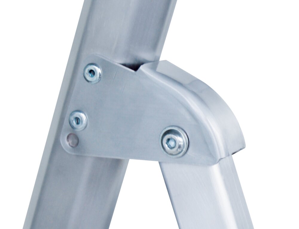 Produktbild Detailansicht 3815961 Munk ML Stufen-Stehleiter einseitig begehbar Aluminium eloxiert 4 Stufen