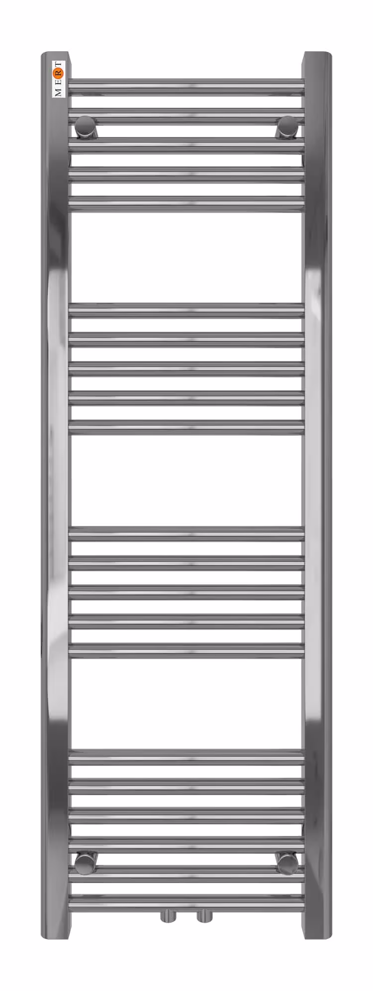 Badheizkörper Chrom gerade, Mittelanschluss von der Marke MERT aus der Kategorie Bad-Heizkörper