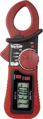 Zangenamperemeter TV 218 10 mA-200 A AC/DC CAT III 300 V TESTBOY von der Marke Testboy Zangenamperemeter TV 218 10 mA-200 A AC/DC CAT III 300 V TESTBOY aus der Kategorie Elektriker Sicherheitswerkzeuge mit der Teilenummer 4000828932