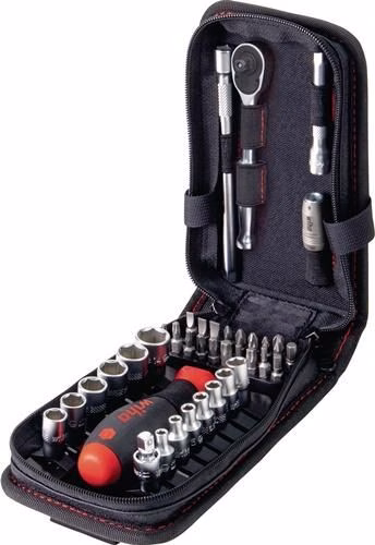 Bit-/Steckschlüsselset 44684 39-teilig Schlitz/PH/PZD/T/Knarre/6 Nüsse WIHA aus der Kategorie Bits & Bithalter mit der Artikelnr. 4000802124