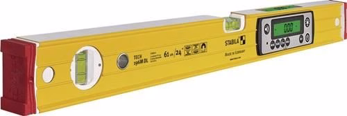 Elektronikwasserwaage TECH 196M DL Aluminium gelb ± 0,5 mm/m ± 0,5 mm/m STABILA aus der Kategorie Wasserwaagen mit der Teilenummer 4000857035