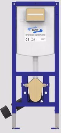 Sanit INEO PLUS 450 BH 1120 mm toiletelement van het merk Sanit WC-element INEO PLUS 450 SANIT uit de categorie inbouwreservoirs met artikelnummer 7000515510