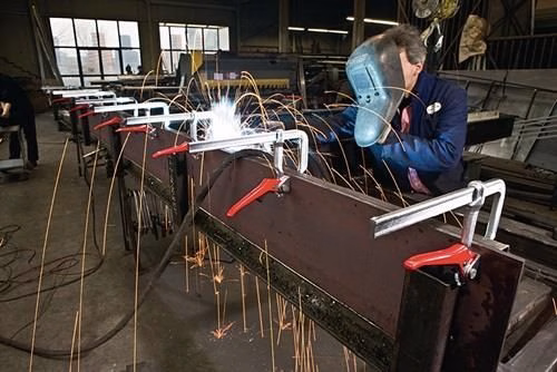 Hendelklem GH Spanbreedte 160 mm Uitsteek 80 mm Klemkracht tot 8500 N BESSEY