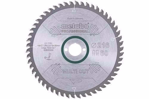 Kreissägeblatt precision/multi cut METABO aus der Kategorie Kreissägeblatt mit der Teilenummer 8000065243