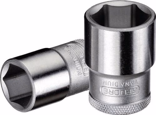 Insert de clé à douille 19 1/2 pouces 6 pans SW 8 mm longueur 38 mm GEDORE par Gedore Insert de clé à douille GEDORE 19 1/2 pouces à 6 pans, de la catégorie des clés à douille 1/2", numéro d'article 4000821308