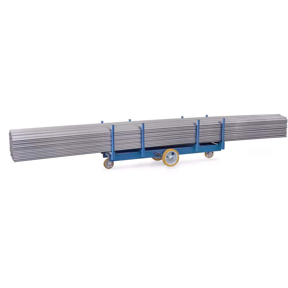 Langmaterial-Wagen 2123 - 3 Tonnen 2 Materialmulden, pulverbeschichtet, blau RAL 5007, Mitte frei für Kran- oder Stapler-Beladung mit der Artikelnr. 2123 Langmaterial-Wagen 2123 - 3 Tonnen 2 Materialmulden, pulverbeschichtet, blau RAL 5007, Mitte frei für Kran- oder Stapler-Beladung von Fetra aus der Kategorie Transportsysteme