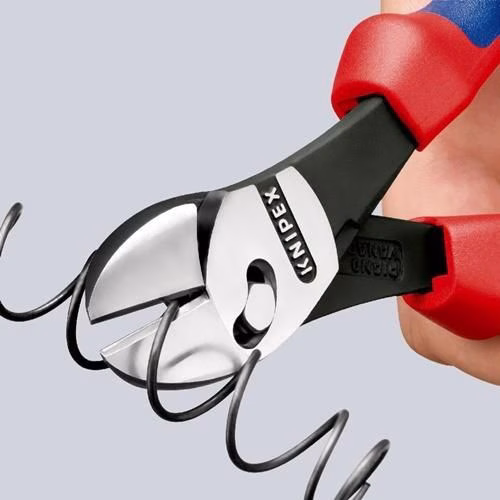 Detailbild 3988782 Hochleistungsseitenschneider TwinForce® Länge 180mm poliert Comfort-Griff KNIPEX