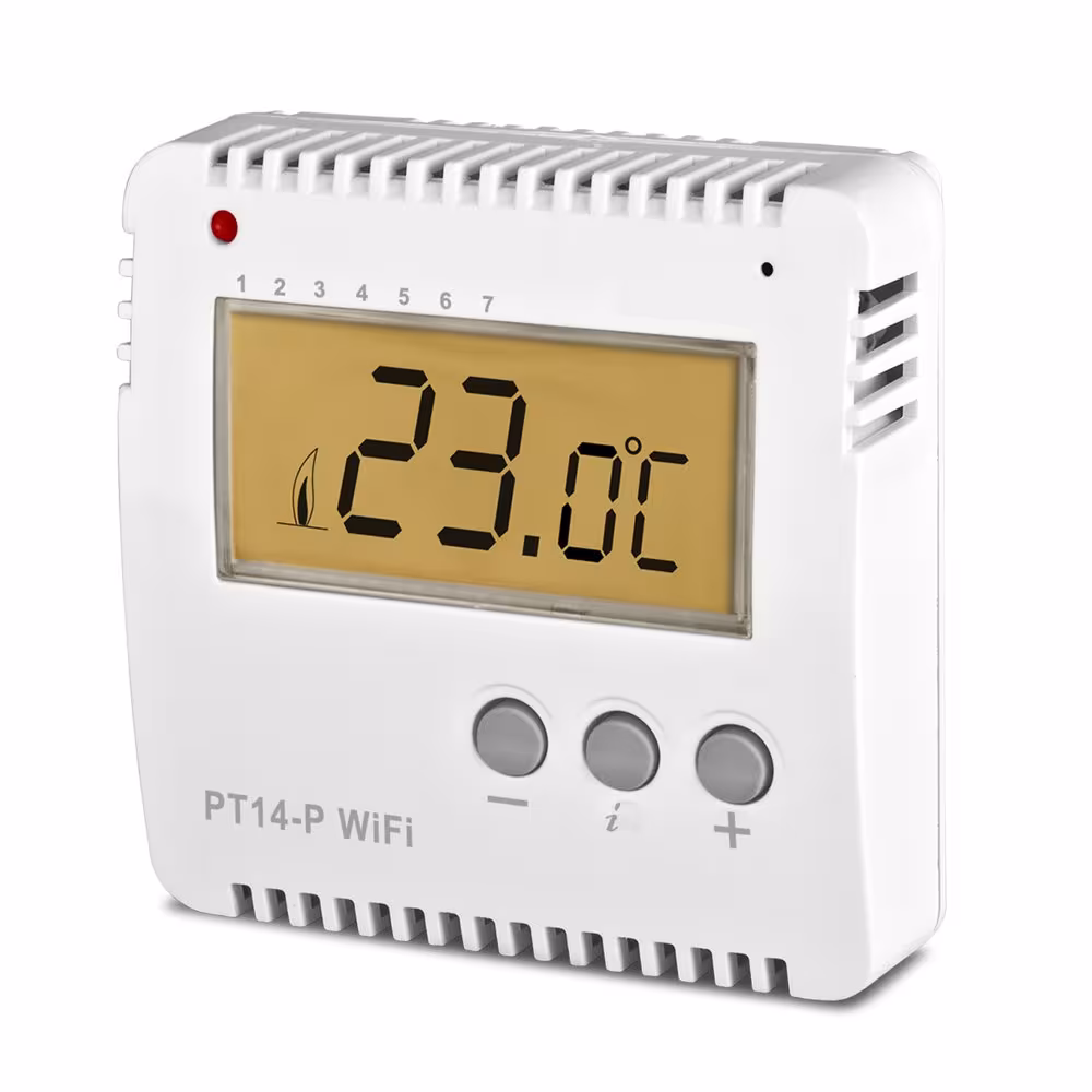 PT14-P WIFI Raumthermostat von der Marke Elektrobock aus der Produktreihe Heizkörper