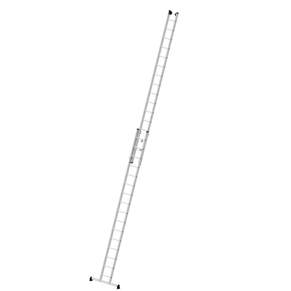 Munk 2-delige touwladder met nivello® traverse, 2x16 sporten, van Günzburger Steigtechnik Munk 2-delige touwladder met Nivello® dwarsbalk uit de categorie uitschuifladders, touwladders met artikelnummer 021316