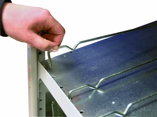 Grundregal, Kanbanregal MULTIplus150, 2000 x 1000 x 500 mm (HxBxT), verzinkt, 7+1 Fachböden, ohne Trenn- und Seitenführungen von der Marke Schulte Lagertechnik aus der Produktreihe Fachbodenregale