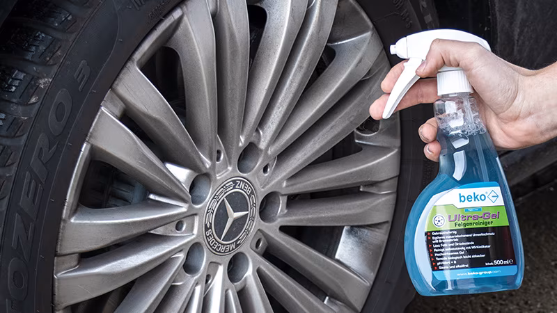 TecLine Ultra-Gel Felgenreiniger 5 l Kanister Leichtmetallfelge, Autorad, Sprach, Reifen, Rad