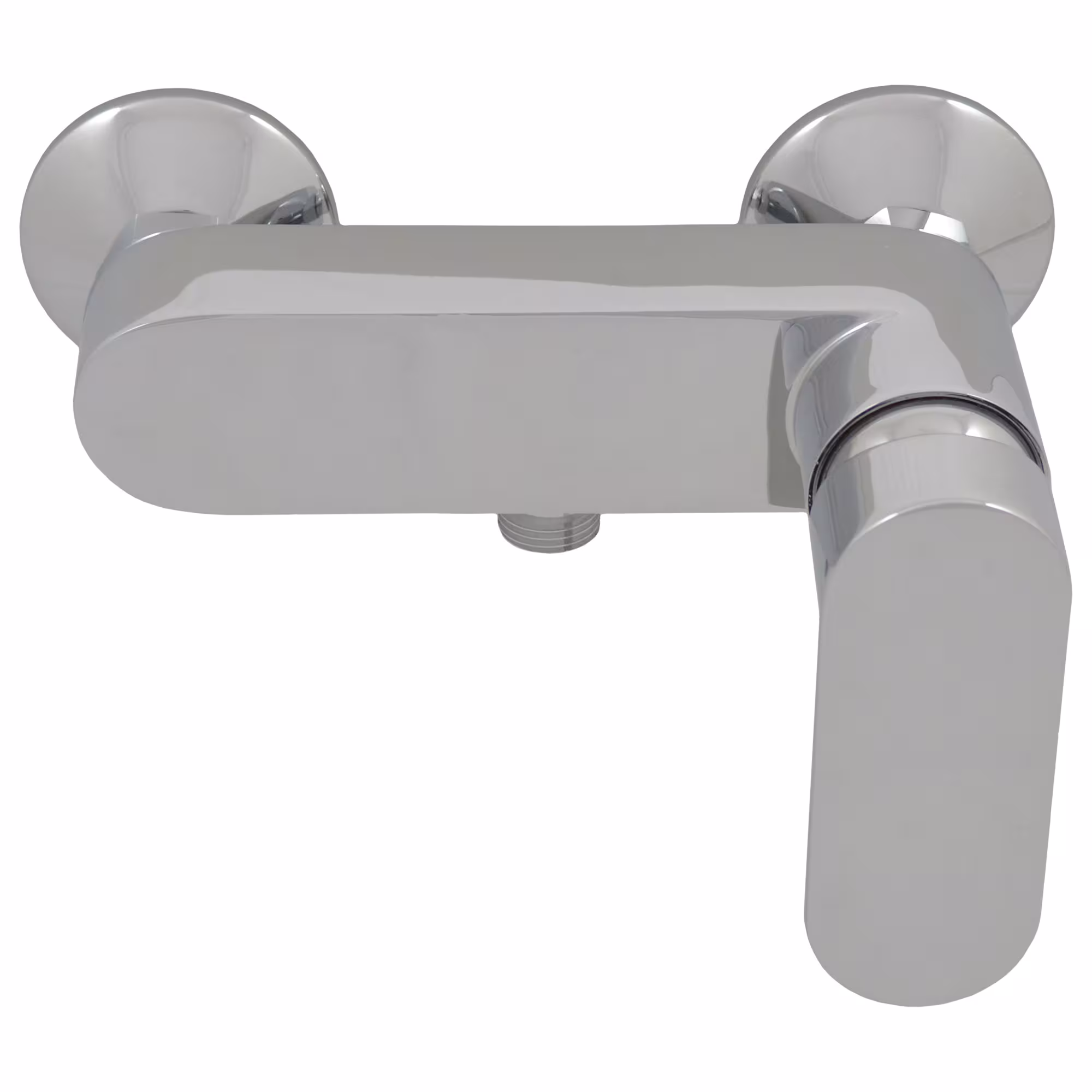 verchromte Einhebel-Brause-Armatur Design DENVER von der Marke sanicomfort aus der Produktreihe Armaturen